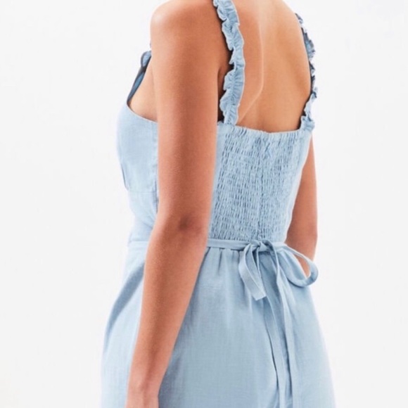 PacSun Tie Front Romper - Picture 2 of 6